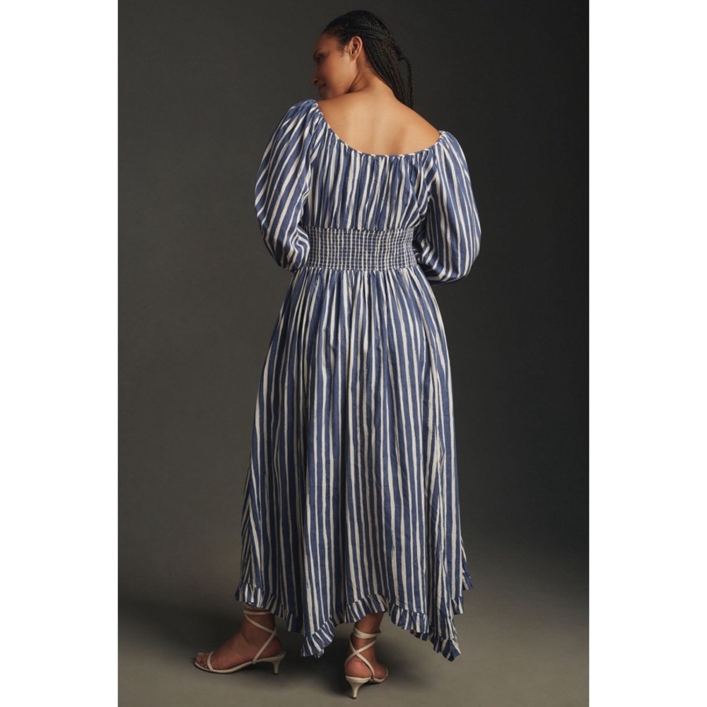 ANTHROPOLOGIE Striped Maxi Dress - Picture 3 of 3